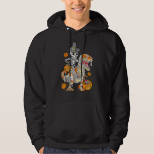 Skelett auf Mummy-Dinosaurier Rex-Reittier zum Ern Hoodie