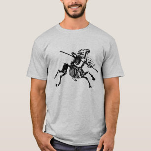 Skelett auf Skeleton Pferd T-Shirt