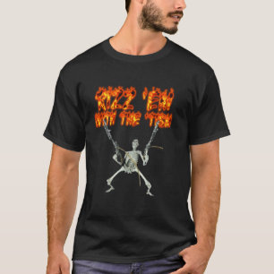 Skelett-Autismus-Meme-Internet-Rizz-autistische Ki T-Shirt