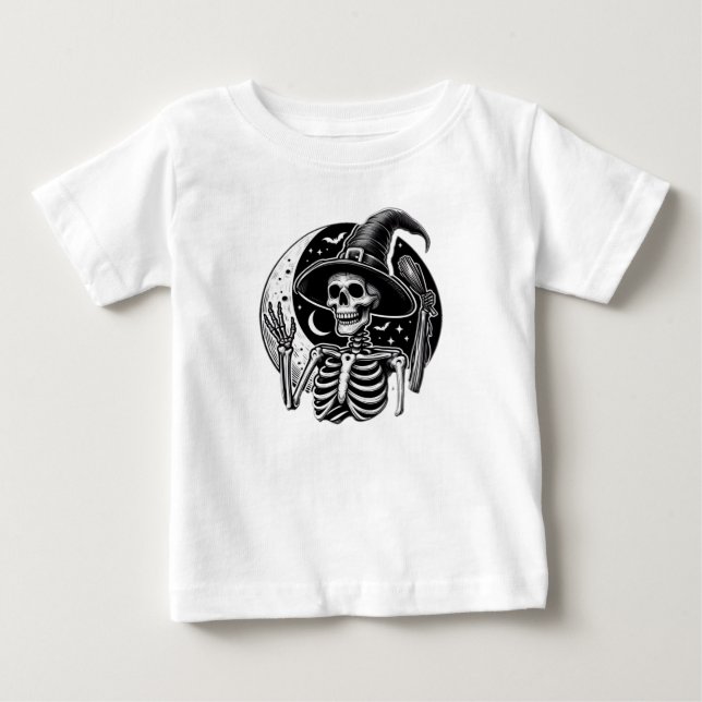 Skelett Baby T-shirt (Vorderseite)