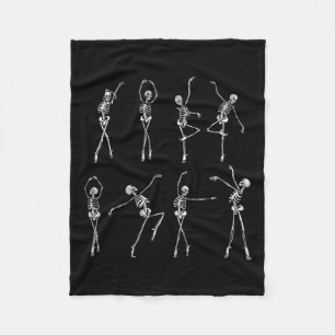 Skelett-Ballerinen Halloween-Kostüm Ballett-Mädche Fleecedecke