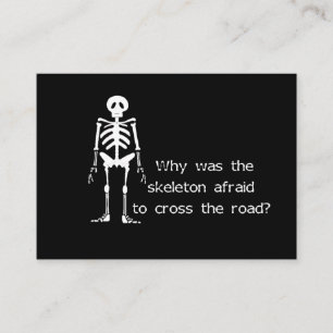 Skelett Begleitkarte