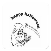 Skelett des Grimmigen Schnitters Halloween Sense