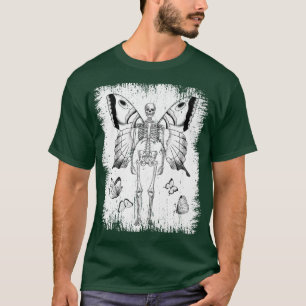 Skelett Fee Grunge Fairycore Ästhetik Goth Got T-Shirt