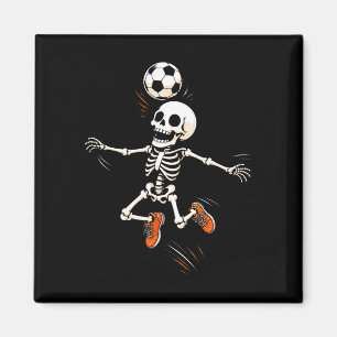 Skelett Fußball Halloween-Kostüm Jungen Kinder Magnet