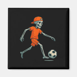 Skelett Fußball Halloween Kostüm Lustiger Fußbyll Magnet