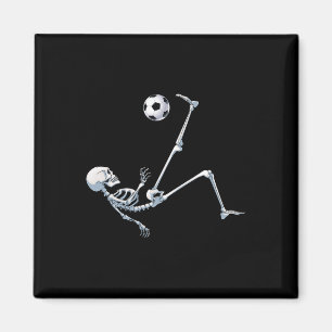 Skelett Fußball Halloween T-Shirt Kostüm G Magnet