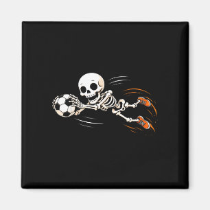Skelett Fußball Halloween Torwart Jungen Kinder Magnet