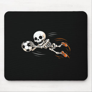 Skelett Fußball Halloween Torwart Jungen Kinder  Mousepad