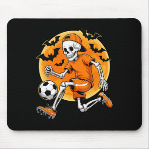 Skelett Fußball Männer Jungen Kinder Halloween Fuß Mousepad