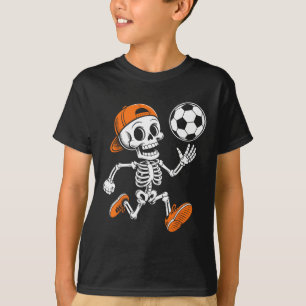 Skelett-Fußball-Shirt Byll Erwachsene Männer Teena T-Shirt