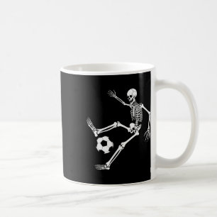 Skelett-Fußballspieler-Halloween-Kostenüm-Enthusia Kaffeetasse