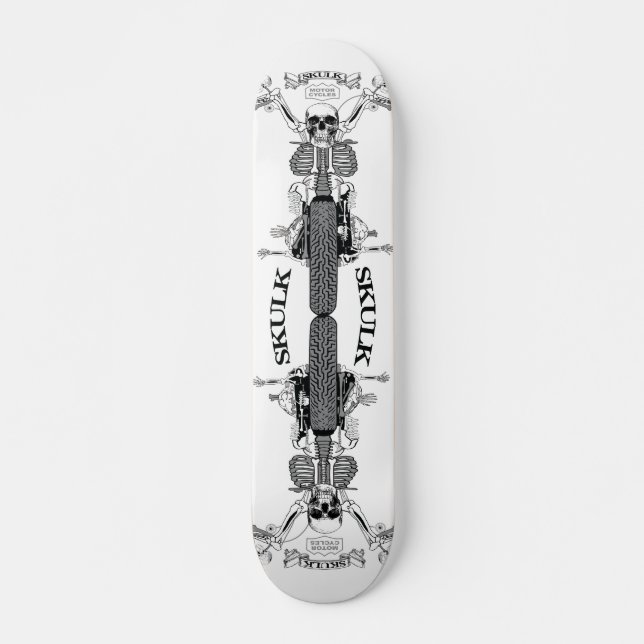 SKELETT - GHOST RIDER-SKATEBOARD SKATEBOARD (Vorne)