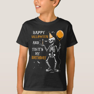 Skelett glückliches Halloween und ja, es ist mein  T-Shirt