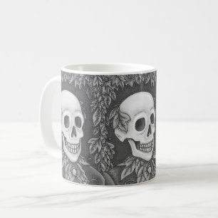 SKELETT GOTHISCHER GENTLEMAN, HALLOWEEN-KLASSIKER- KAFFEETASSE