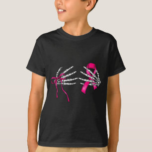 Skelett Hand Check Dein S Lustiger Überlebender Br T-Shirt