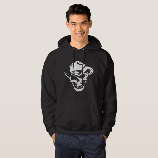 Skelett Hoodie (Vorne ganz)