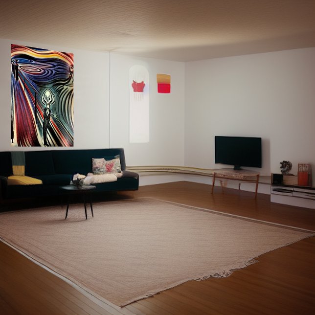 Skelett im Anzug | AI Art Poster (Von Creator hochgeladen)