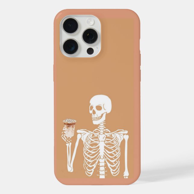 Skelett iPhone Hülle (Rückseite)
