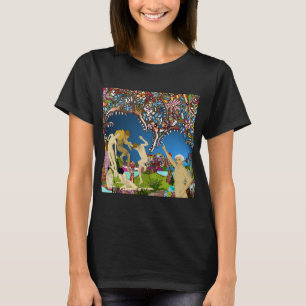 Skelett-Lampen T-Shirt