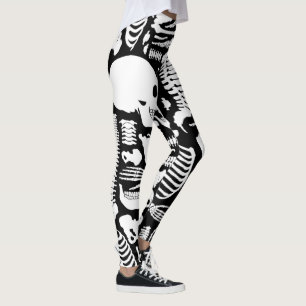 Skelett Leggings