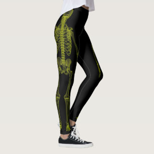 Skelett-Leggings Leggings