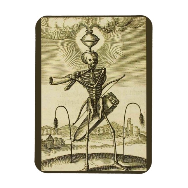 Skelett Magnet (Vertikal)