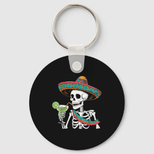 Skelett Margarita Cinco de Mayo Schlüsselanhänger