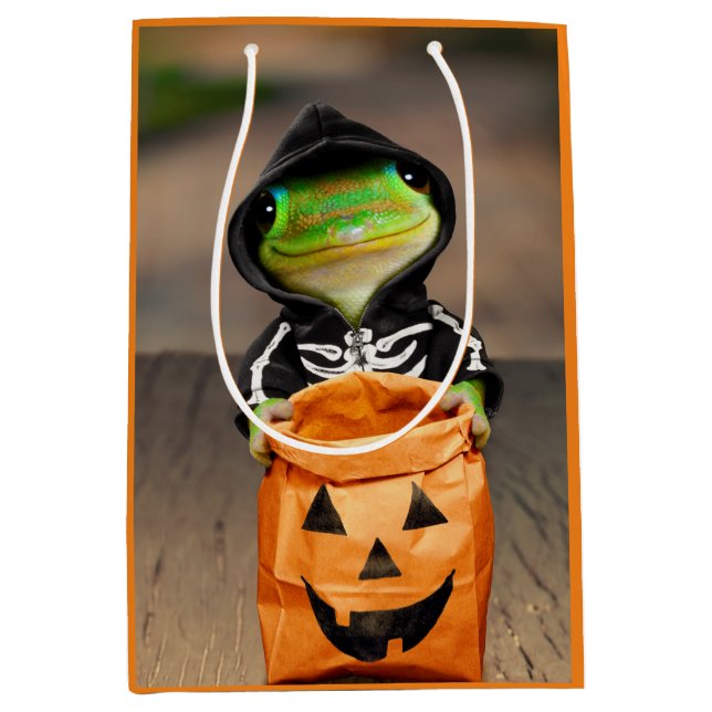 Skelett Mittlere Geschenktüte (Vorderseite)