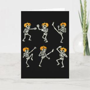 Skelett Muay Thai Halloween Kickboxen Mma Muay T Karte