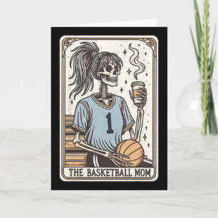 Skelett Mutter Tarotkarte Skelett Halloween Hexen Karte