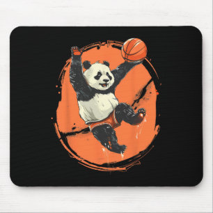 Skelett Panda Bär Zeichnung Tier Kunst Skelett Lie Mousepad