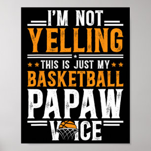 Skelett-Papaw-Stimme-Papaw eines Skelettspieler-Pa Poster