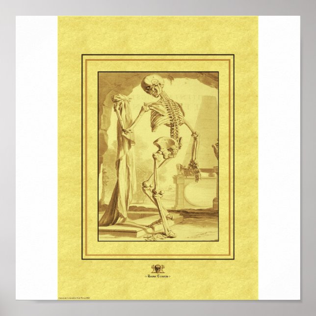 Skelett Poster (Vorne)