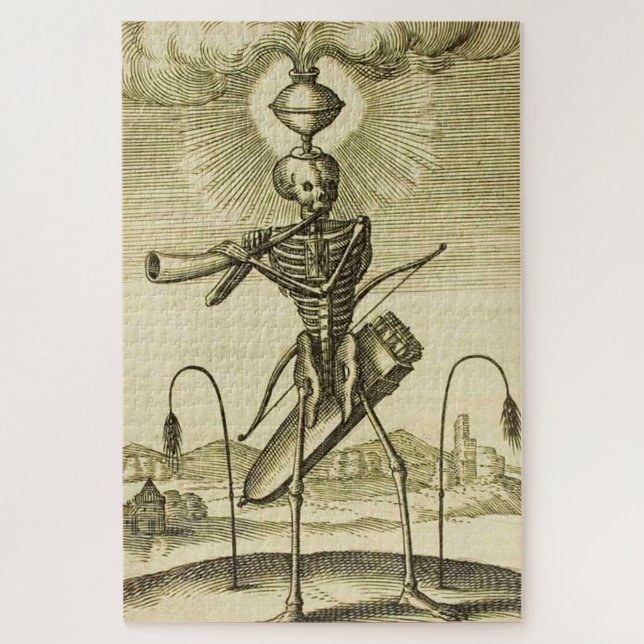 Skelett Puzzle (Vertikal)