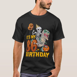 Skelett-Reit-Mumie-Dinosaurier-T-Rex-Lustig-86. Bi T-Shirt