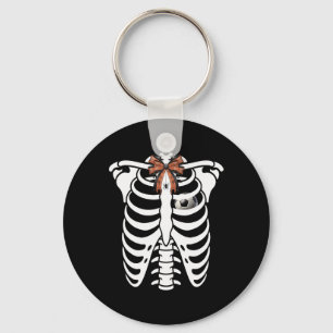 Skelett-Rippenkäfig-Halloween-Fußball-Kostüm  Schlüsselanhänger