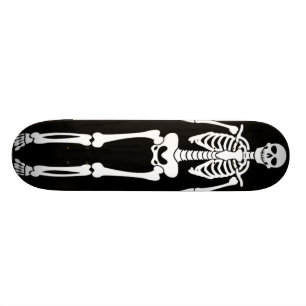 Skelett Skateboard