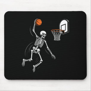 Skelett spielt Skelett Lustiger Halloween-Mann Jun Mousepad