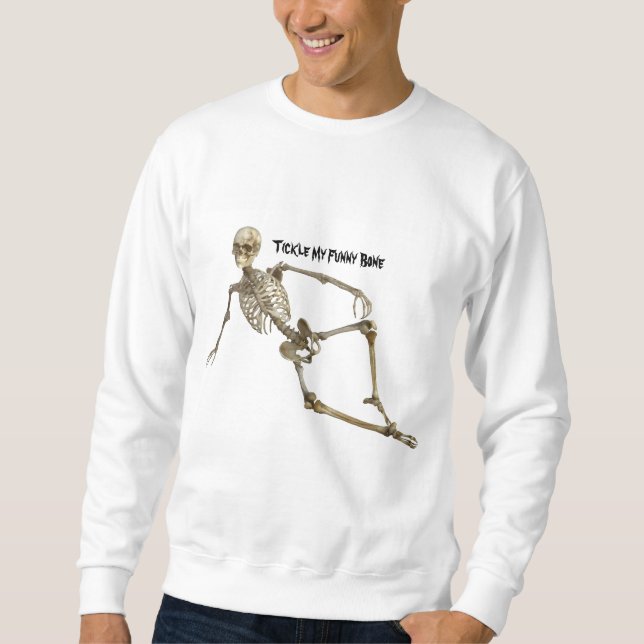 Skelett Sweatshirt (Vorderseite)