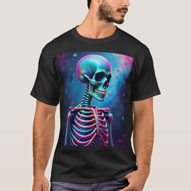 Skelett T-Shirt (Vorderseite)