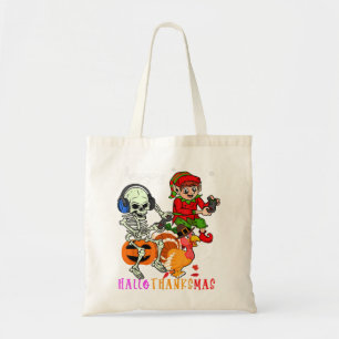 Skelett Türkei elf Gamer Weihnachtskalon zwischen Tragetasche