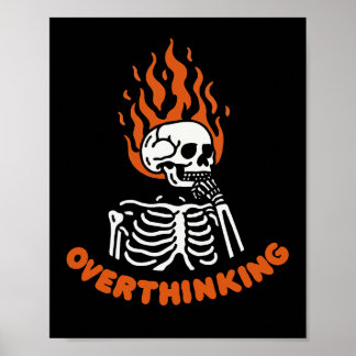 Skelett Überdenken  Poster