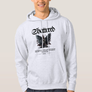 Skelett und Dunkelhuhn Hoodie
