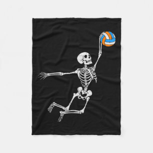 Skelett-Volleyball-Halloween-Kostüm Jungen Teenage Fleecedecke