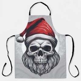 Skelett-Weihnachtsmann Schürze