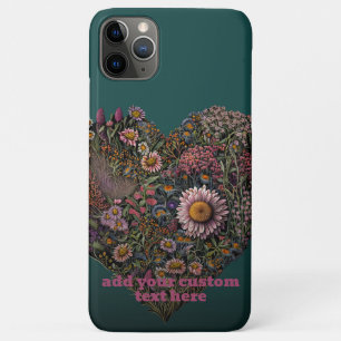 Skelett Wildblume Weihnachten Weihnachtscottagecor Case-Mate iPhone Hülle