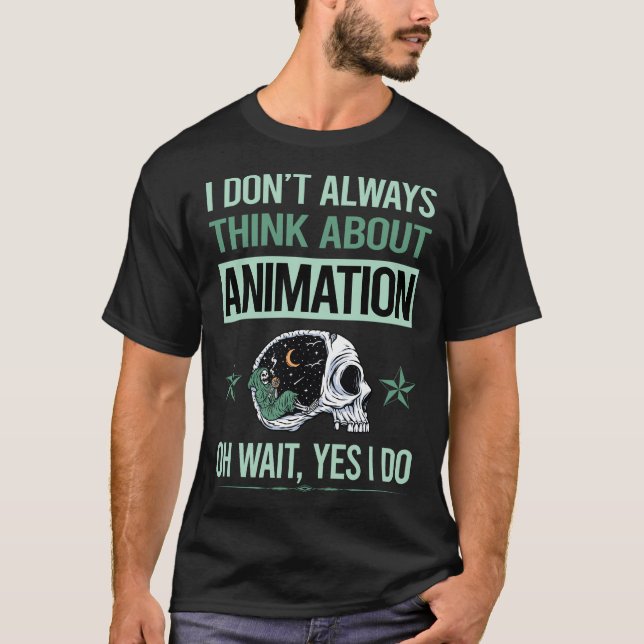 Skelettanimation T-Shirt (Vorderseite)