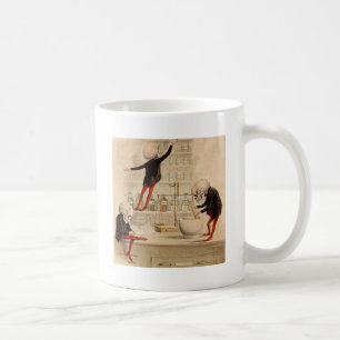 Skelettartige Apotheke Kaffeetasse