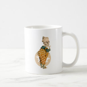Skelettartiger Clown Kaffeetasse